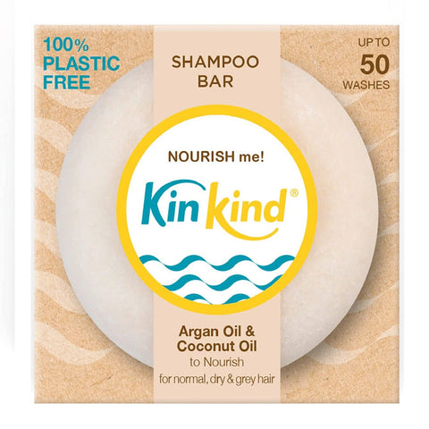 KinKind Nourish me Shampoo Bar 50g (Pack of 18)