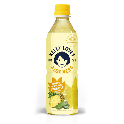 Kelly Loves Aloe Vera Pineapple 500ml (Pack of 5)