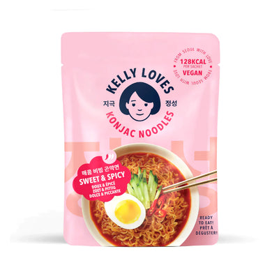 Kelly Loves Konjac Noodles Sweet & Spicy 225g