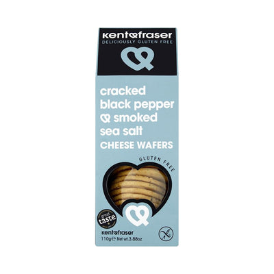 Honeyrose Crackd Black Pepper Cheese Wafer 110g (Pack of 6)