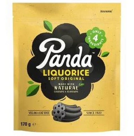 Panda Natural Original Liquorice 170g (Pack of 8)