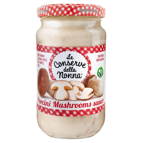 Le Conserve Della Nonna Porcini Mushroom Sauce 190g (Pack of 12)