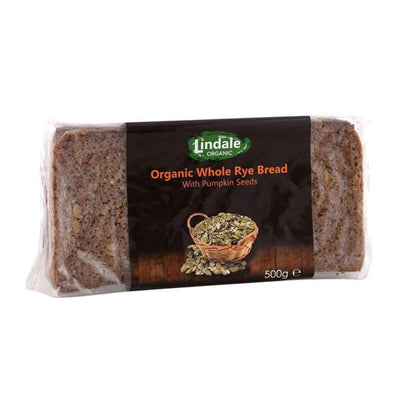 Lindale Rye Bread with Pumpkin 500g (Pack of 12)