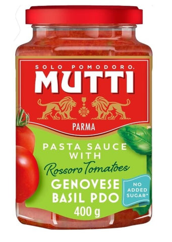 Mutti Tomato Pasta Sauce - Basil 400g (Pack of 6)