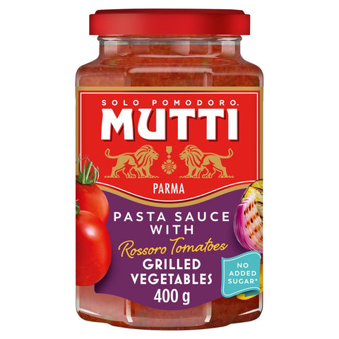 Mutti Tomato Pasta Sauce - Vegetable 400g (Pack of 6)