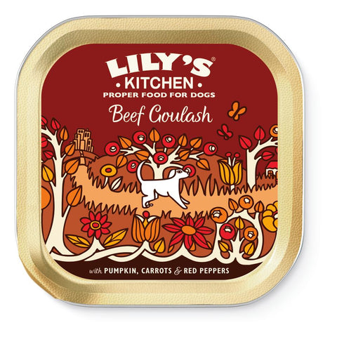 Lily's Kitchen Beef Goulash for Dogs 150g (Pack of 10)