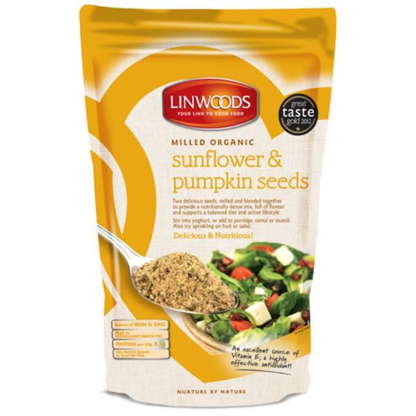 Linwoods Organic Milled Organic Sunflower and Pumpkin Seeds 425g