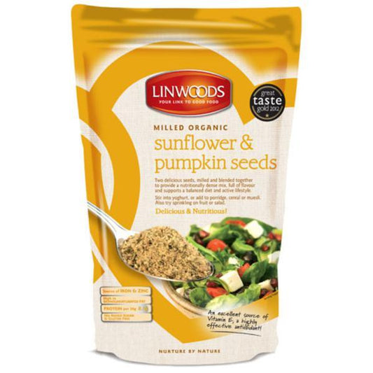 Linwoods Organic Milled Organic Sunflower and Pumpkin Seeds 425g