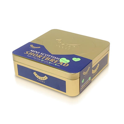 Lazy Days Vegan Shortbread Gift Tin 250g (Pack of 6)