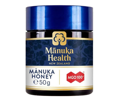 Manuka Health MGO 100+ Pure Manuka Honey 50g (Pack of 30)