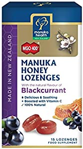 Manuka Health MGO 400+ Manuka Honey Drops with Blackcurrant - 65g