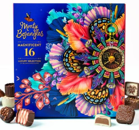 Monty Bojangles Magnificent 16 Luxury Belgian Chocolats 226g