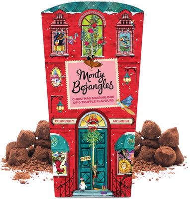 Monty Bojangles Christmas Town Trophy Gift Truffle Selection 285G