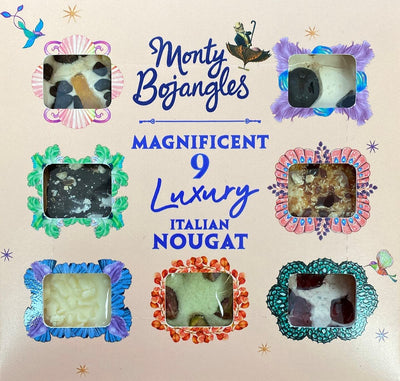 Monty Bojangles Magnificent Luxury Italian Nougat Collection Gift Box 135g (Pack of 6)