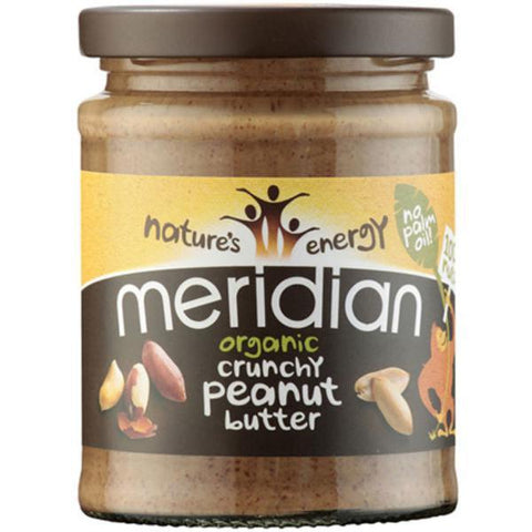 Meridian Organic Crunch Peanut Butter No Salt 280g
