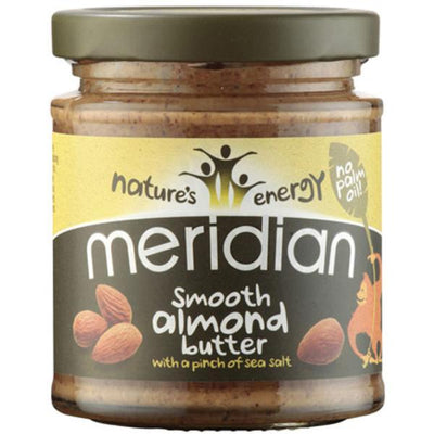 Meridian Natural Almond Butter with a pinch of Salt 170g