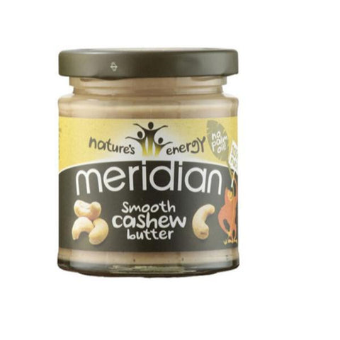 Meridian Natural Smooth Cashew Butter 170g