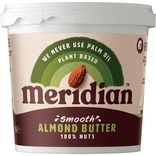 Meridian Natural Almond Butter Smooth 1kg