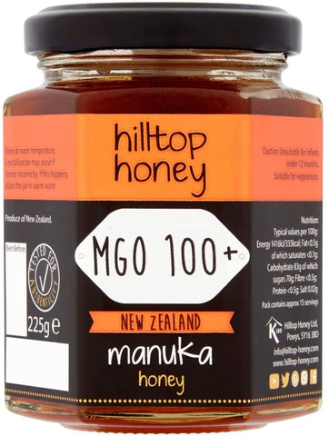 Hilltop Honey Manuka Honey MGO100+ 225g