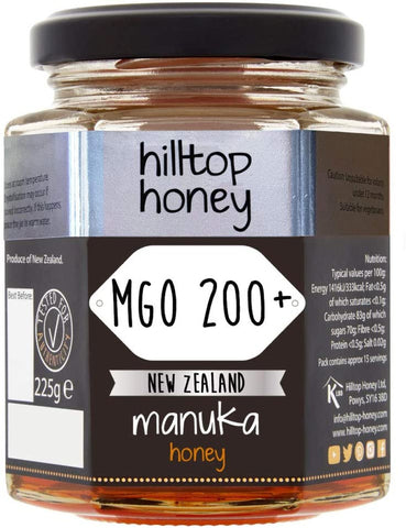 Hilltop Honey Manuka Honey MGO200+ 225g