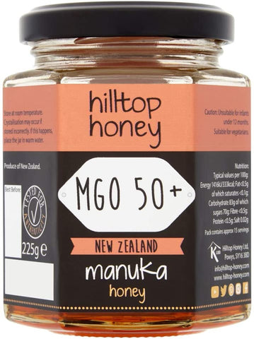 Hilltop Honey Manuka Honey MGO50+ 225g