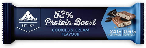 Multipower 53% Protein Boost - Cookies & Cream 45g (Pack of 20)