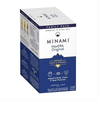 Minami MOREPA Smart Fats Original, 120 Capsules