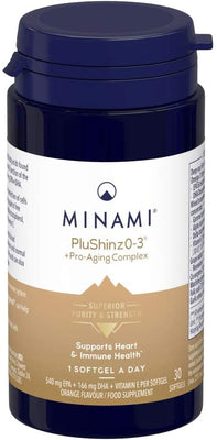 Minami Nutrition PluShinzO-3 Anti Aging 30 Caps