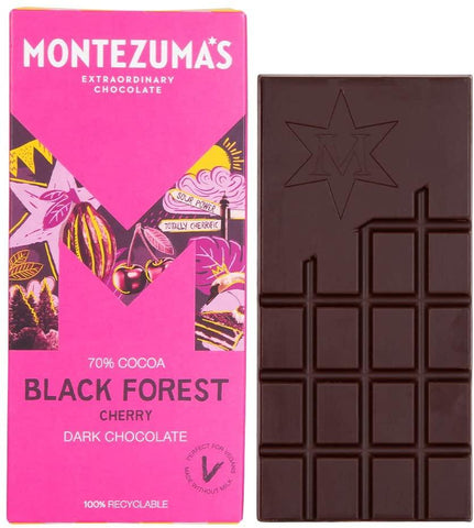 Montezuma's Chocolates  Black Forest 90g