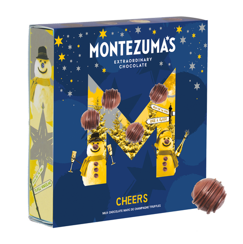 Montezumas Champagne Truffle Box 215g (Pack of 5)