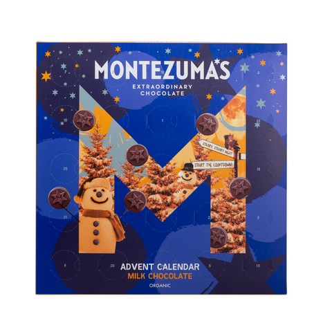 Montezumas Organic Milk Advent Calendar 200g (Pack of 8)