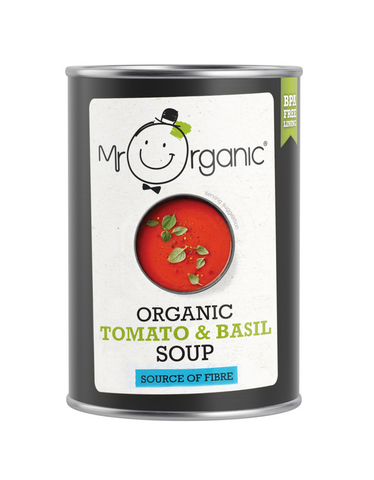 Mr Organic Tomato Basil Soup 400g (Pack of 12)