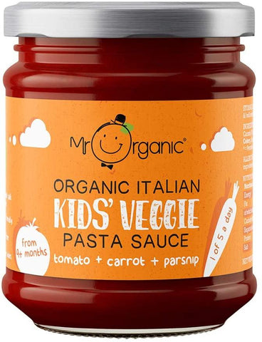 Mr Organic Kids Tomato, Carrot & Parsnip Pasta Sauce 200g