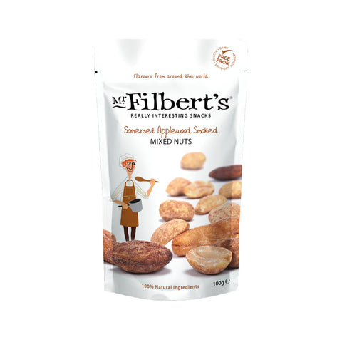 Mr Filberts Somerset Applewood Mixed Nuts 100g (Pack of 12)