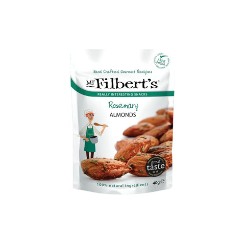 Mr Filberts Rosemary Almonds 40g (Pack of 20)