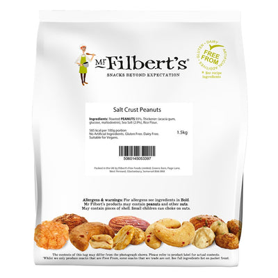 Mr Filberts Salt Crust Peanuts 1500g