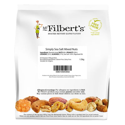 Mr Filberts Simply Sea Salt Mixed Nuts 1 Bag