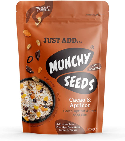 Munchy Seeds Cacao & Apricot Breakfast Booster 125g