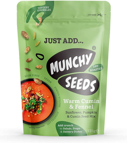 Munchy Seeds Warm Cumin & Fennel Savoury Sprinkles 125g