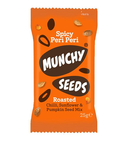 Munchy Seeds Spicy Peri Peri 25g (Pack of 12)