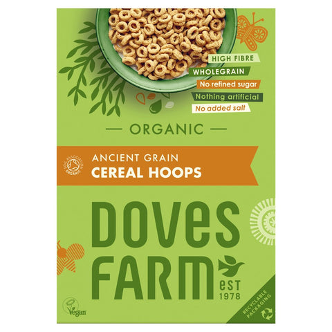 Doves Farm Ancient Grains Hoops Organic 300g (Pack of 5)