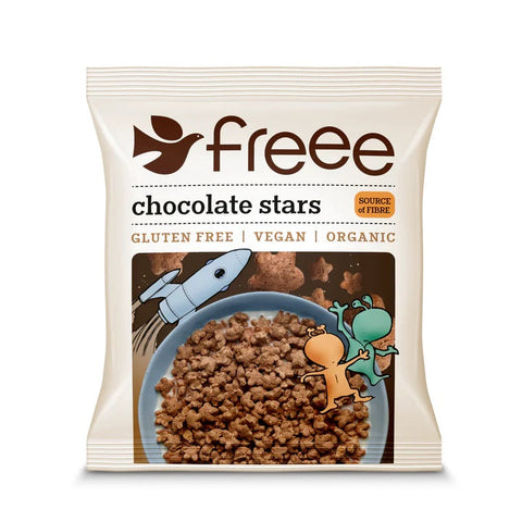 Doves Farm Chocolate Stars 25g (Pack of 20)