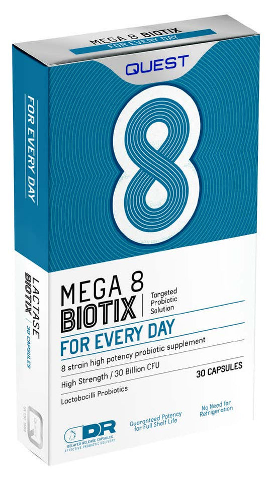 Quest Mega8Biotix 30 Capsules