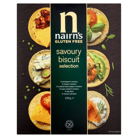 Nairns Savoury Biscuit Selection Pack 235g (Pack of 7)