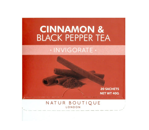 Natur Boutique Cinnamon Tea with Black Pepper 20 Sachets