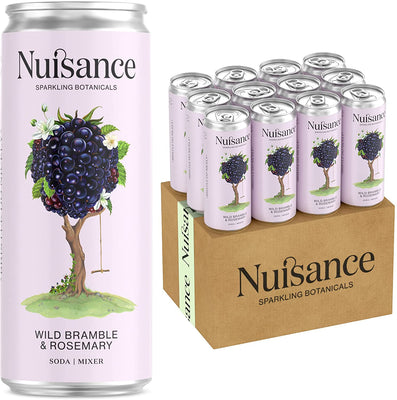 Nuisance Drinks Wild Bramble & Rosemary Soda 250ml (Pack of 12)