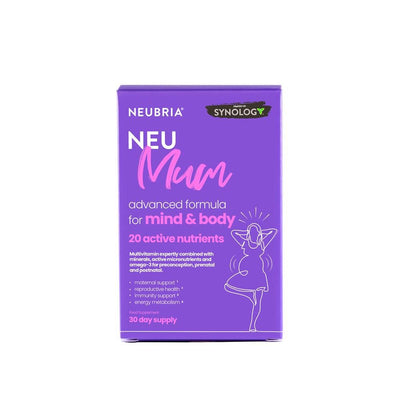 Neubria Neu Mum advanced formula for mind and body. 30 Capsules.