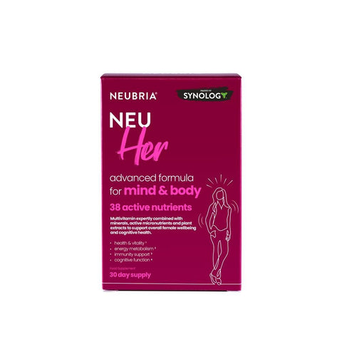 Neubria Neu Her advanced formula for mind and body. 30 Tablets.