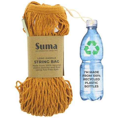 Suma String Bag-Lg Handles-Pumpkin Bag