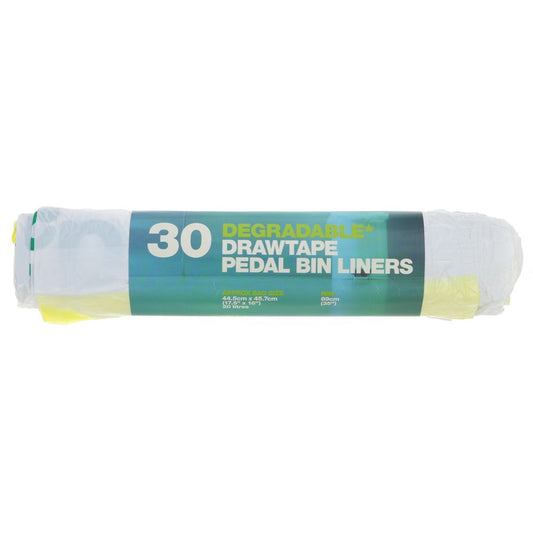 D2W Pedal Bin Liners Drawtape 20L 30bags